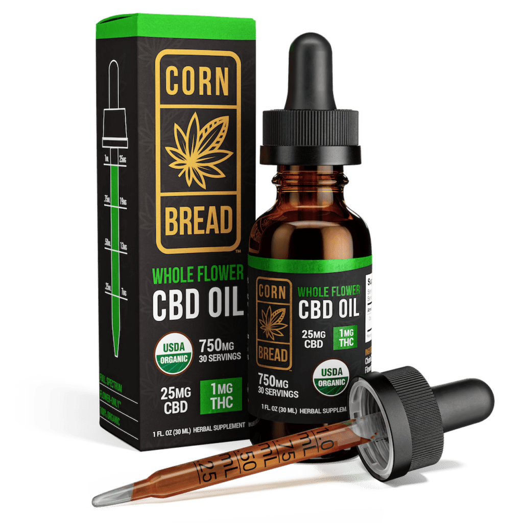 Cornbread Whole Flower USDA Organic CBD Oil