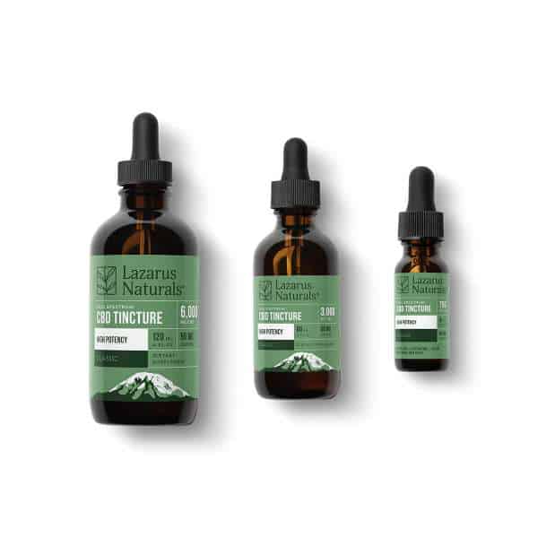 Lazarus Naturals High Potency Full Spectrum CBD Tincture
