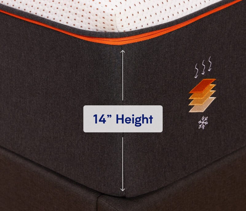 Nectar Premier Copper Memory Foam Mattress